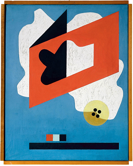Camille Graeser, Komposition II (surrealistisch komposition II) 1937