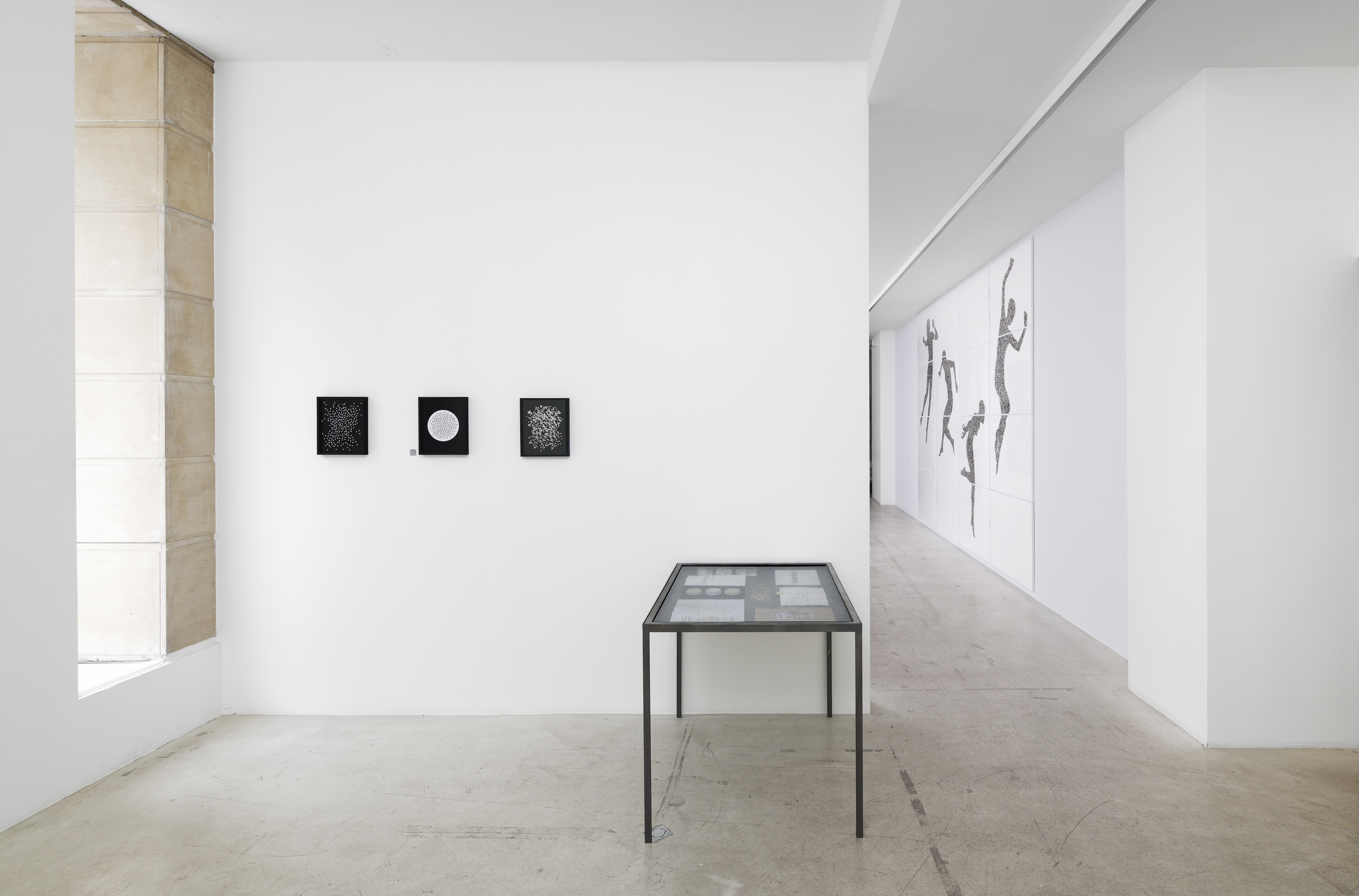 vue des oeuvres de Henri Foucault salle 2