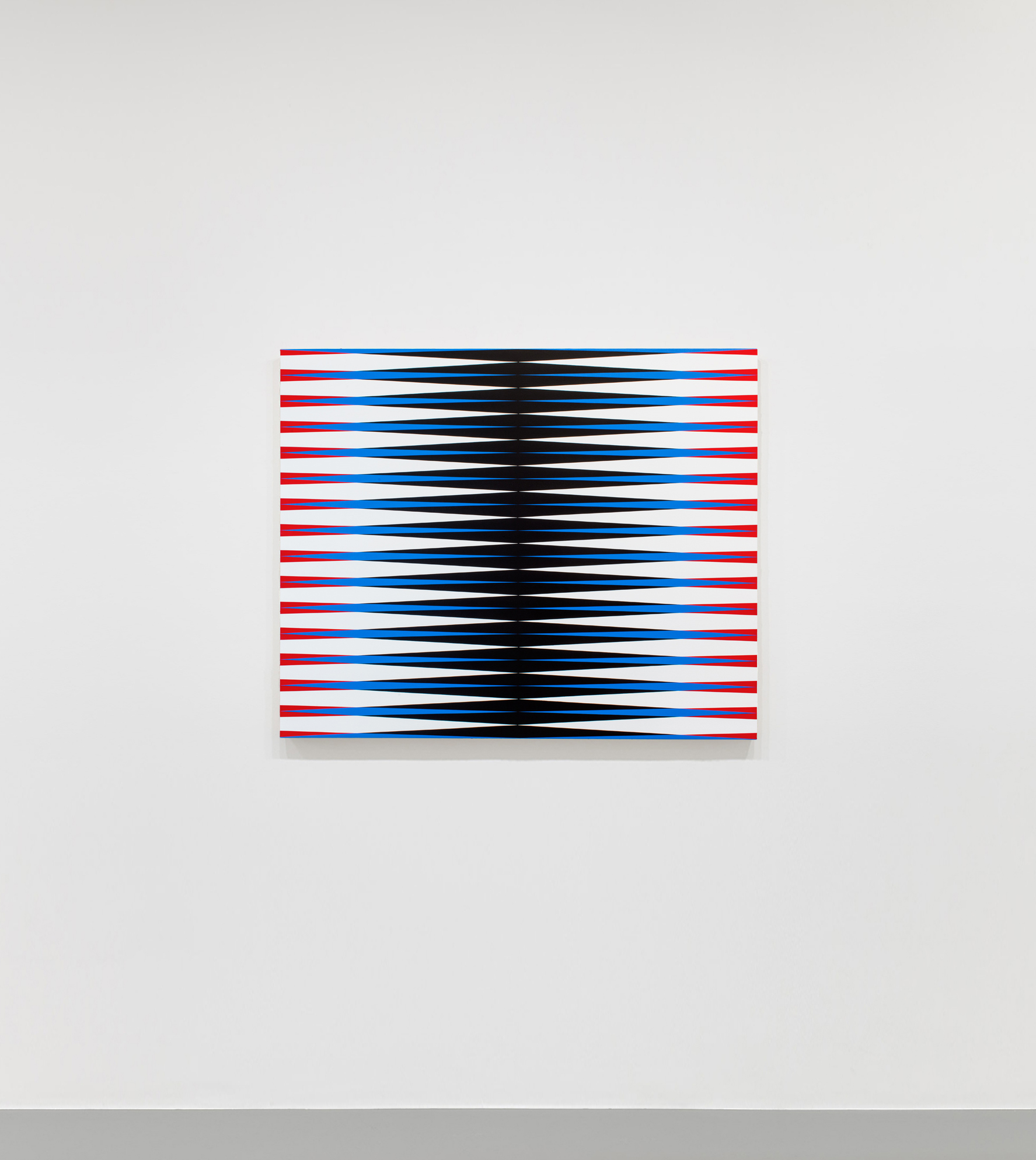 Color Magnetic Continuum Superman, 2022, 105 x 130 cm, acrylique sur toile