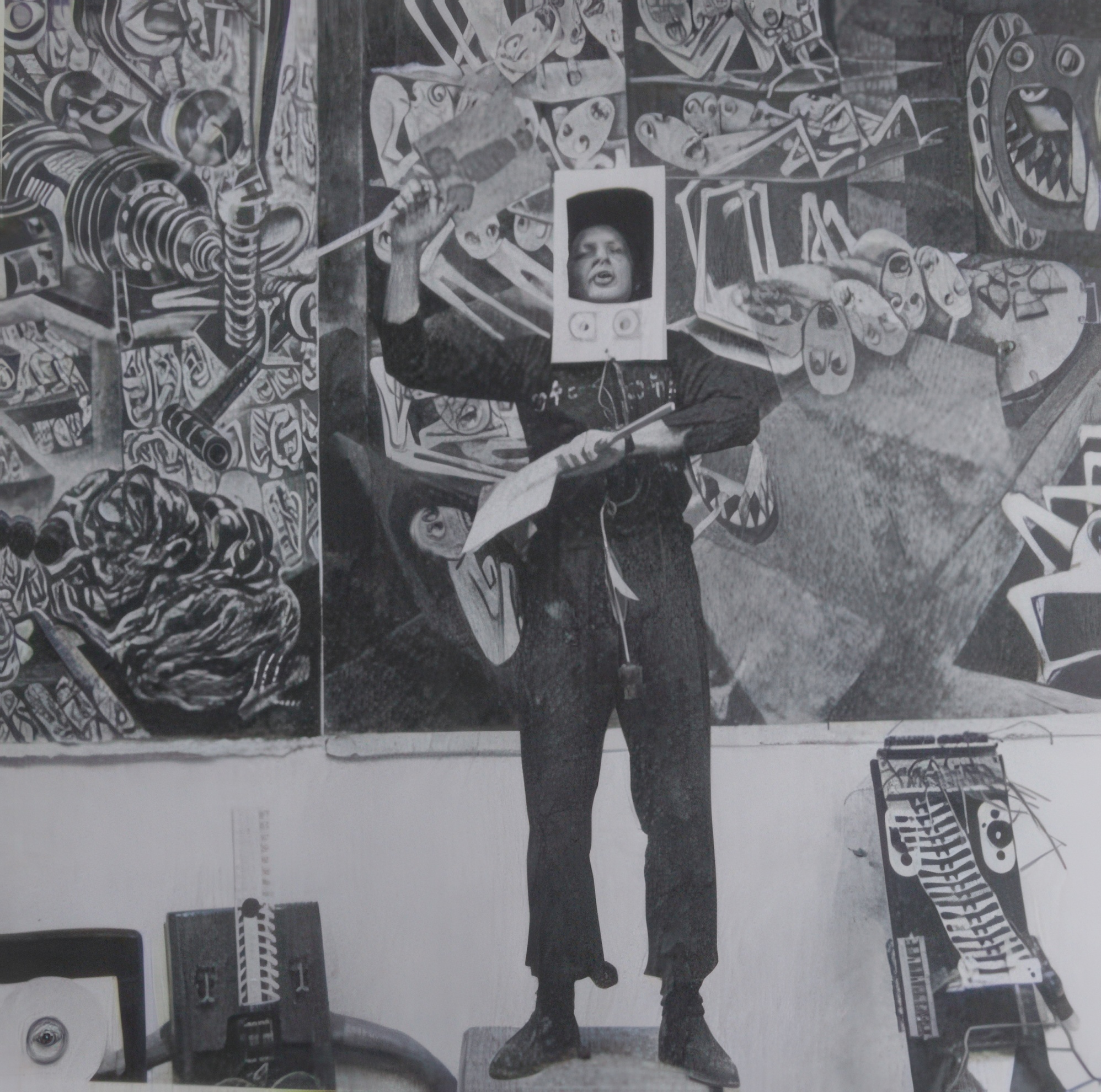 Catalogue raisonné, Jean-Jacques Lebel, Pour conjurer l'esprit de catastrophe version 1 - 1962