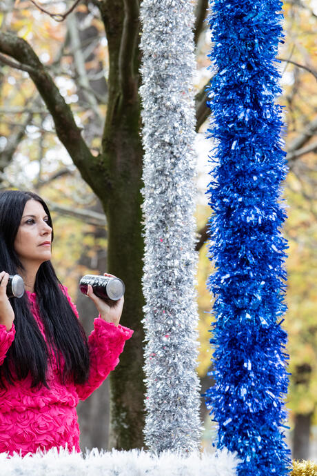 Romina De Novellis, 'Voulez-vous danser avec moi ? Merci, je ne préfère pas !', Paris+ d'Art Basel, Jardin des Tuileries, Paris, octobre 2023 