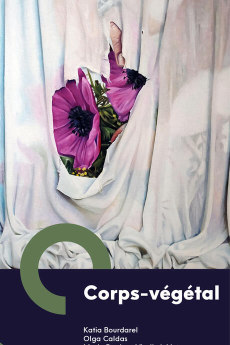 Linteum So fucking flowers - 2023 - huile sur toile - 41x33 cm de Katia Bourdarel