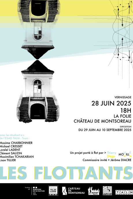 Affiche exposition Les Flottants 