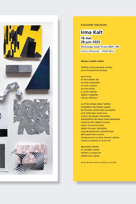 Flyer d'exposition