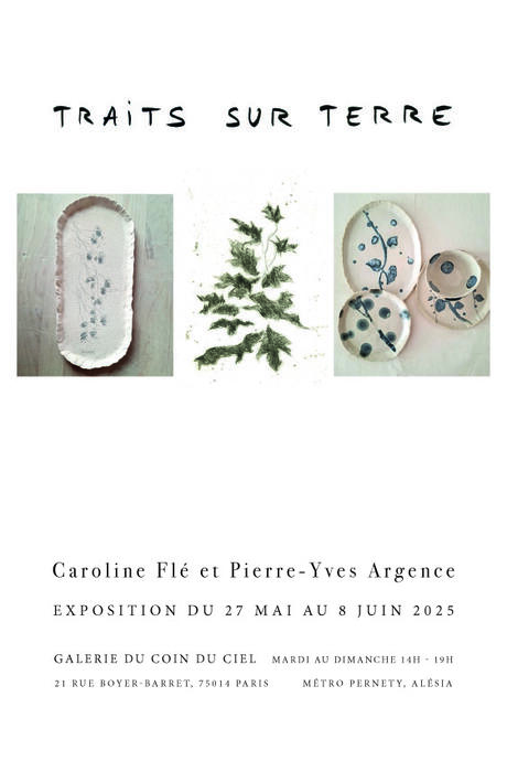 ceramiques et gravures d'un duo d'artistes