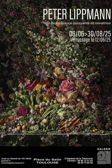 Affiche Peter Lippmann Galerie 21 juin 2025