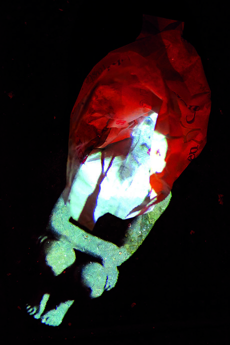 nice_03 (2025) 80x80 Chromaluxe HD Metal Print © Conception/Video/Projections: anna.laclaque © Photographie: Michel Lavignon