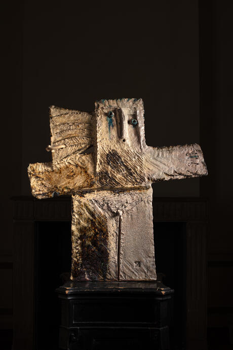 Georges Mathieu Yassef © Anthony Girardi et Galerie Lefebvre & Fils