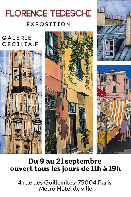 Exposition personnelle de gravures, peintures 