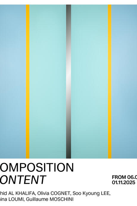 Affiche de l'exposition Composition Content