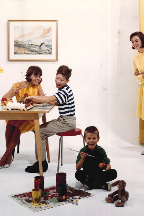 Unknown Photographer Advertising motif, Test, around 1965 Color Photography Museum Ludwig, Agfa advertising archive 