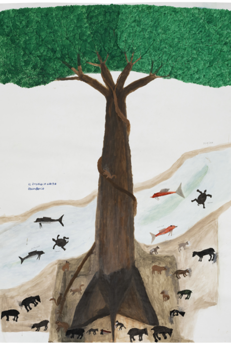Abel Rodríguez, A árvore da vida e da abundância [The Tree of Life and Abundance], 2022. MASP collection