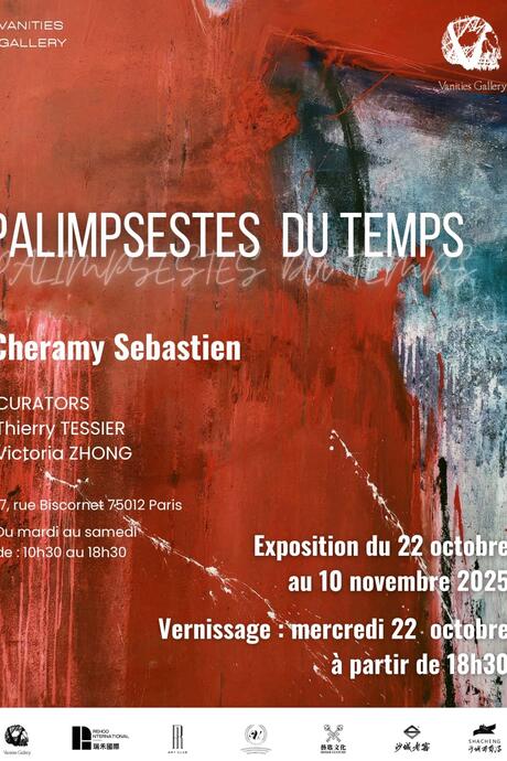affiche exposition Palimpsestes du temps