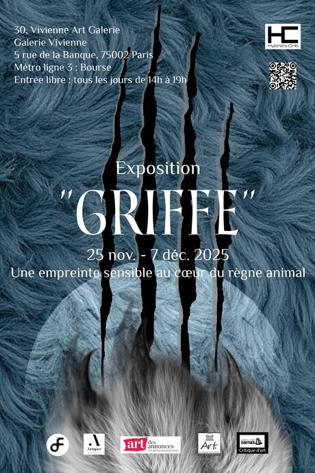 Image abstraite de poils et de griffes d'animal sauvage