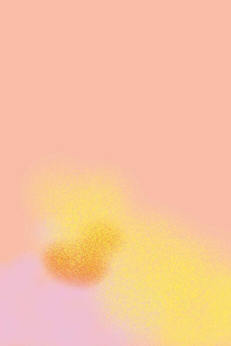 Quatre couleurs se rencontrent et s'entrecroisent dans une nuée de points colorés.