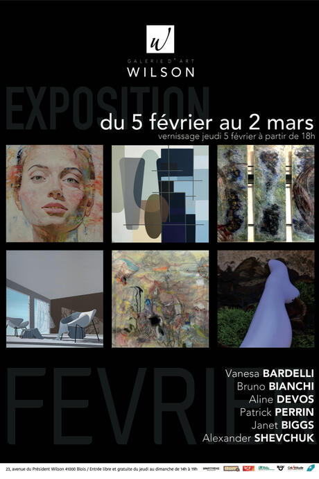 Exposition de Peinture et Virail, Galerie Wilson, Blois