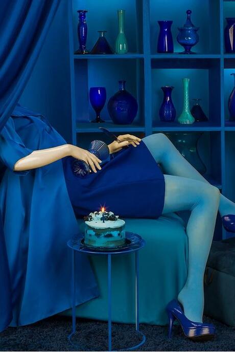 Patty Caroll, "Birthday Blues", 2021, courtesy of the artist - Galerie XII Paris.