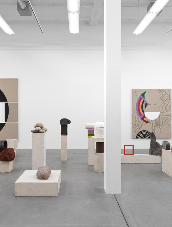 Jose Dávila, installation view, Museum Haus Konstruktiv, 2022. Photo: Stefan Altenburger