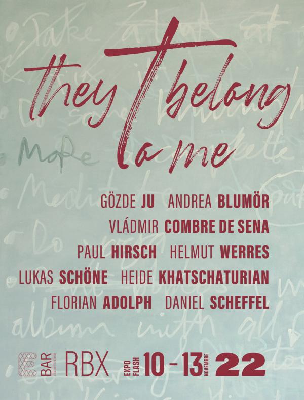 They belong to me | Gözde JU - B.A.R. (Roubaix) et Ausstellungsraum EULENGASSE (Francfort)