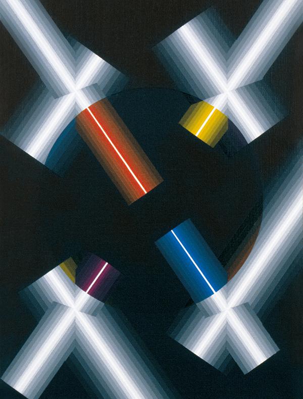 Horacio Garcia Rossi, Couleur Lumière, 1999