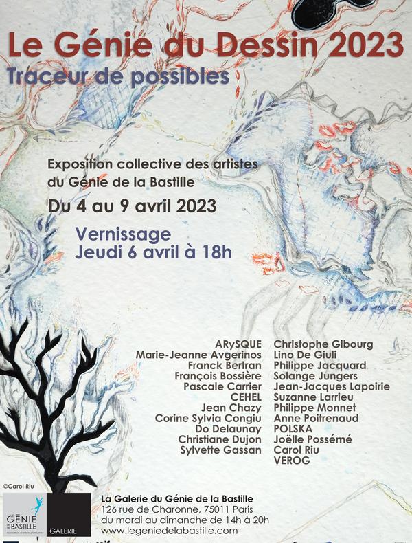 Affiche Génie du Dessin 2023