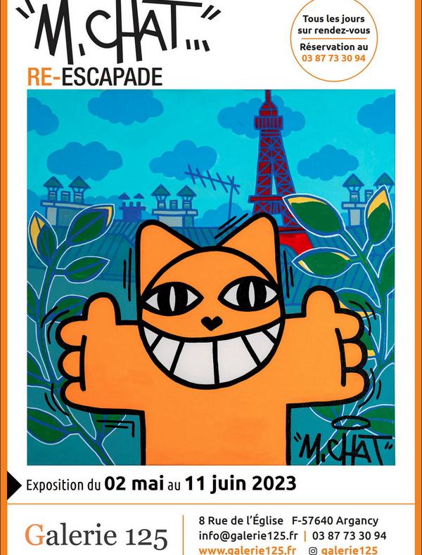 Galerie125 - Exposition M.Chat 2023
