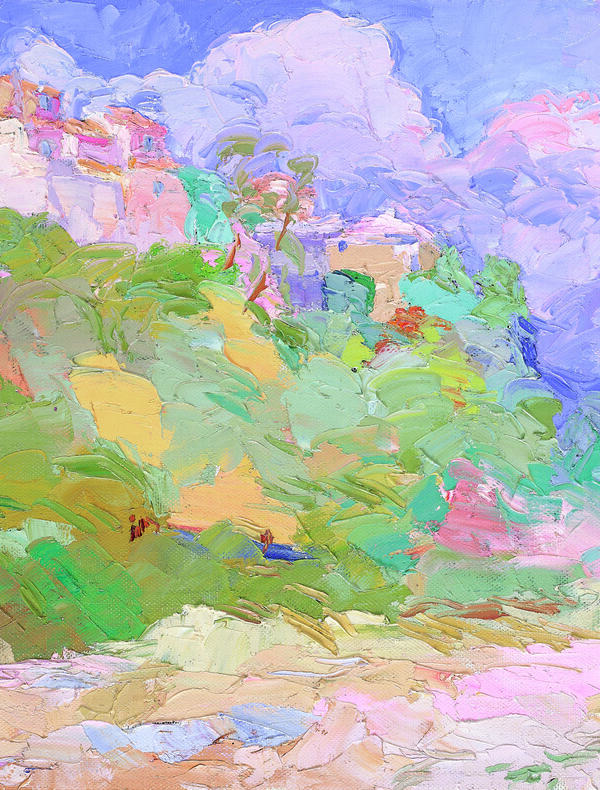 Nikolaï Kouzmine. Solenzara. Huile sur toile. h. 60 x l. 80 cm. 2005