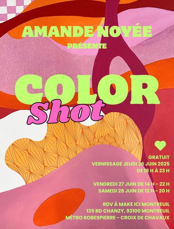 Color shot affiche