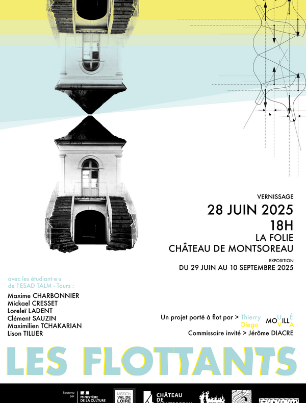 Affiche exposition Les Flottants 