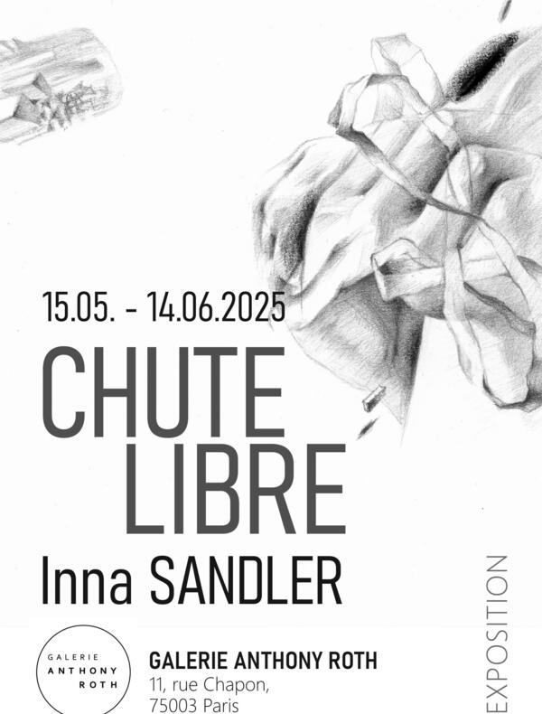 Nouvelle exposition d'Inna Sandler, intitulée 'Chute Libre' 