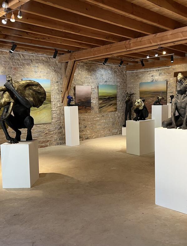 Première salle d'exposition