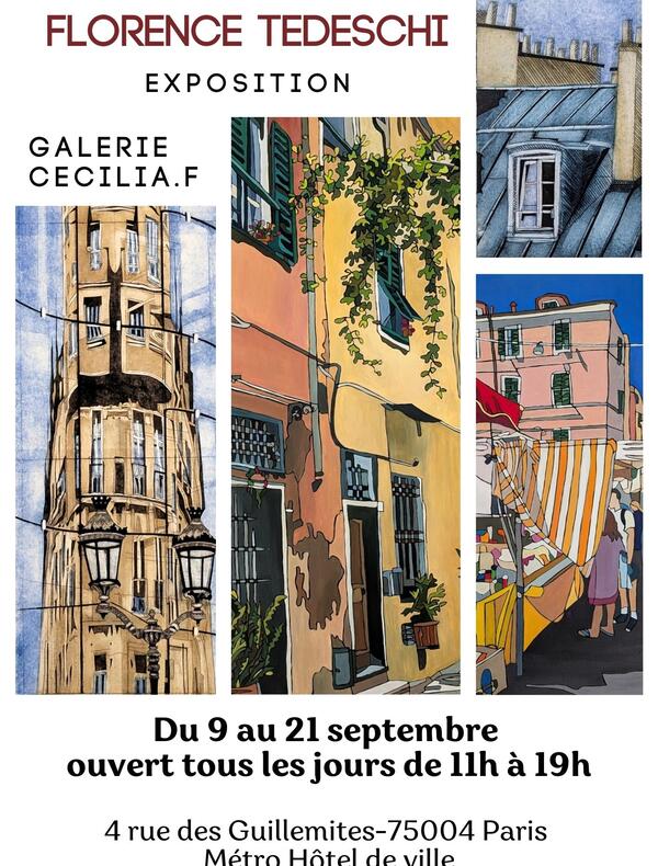 Exposition personnelle de gravures, peintures 