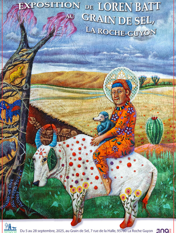 Exposition de Loren Batt au Grain de Sel, La Roche-Guyon