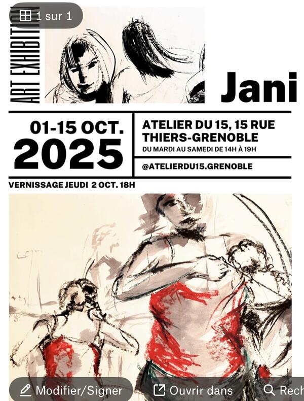 Evolutions corps à corps - exposition Grenoble 