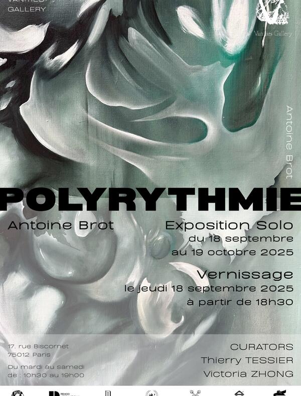 Affiche exposition Polyrythmie