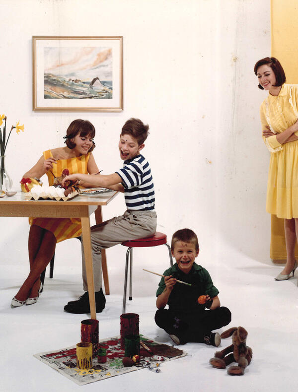 Unknown Photographer Advertising motif, Test, around 1965 Color Photography Museum Ludwig, Agfa advertising archive 
