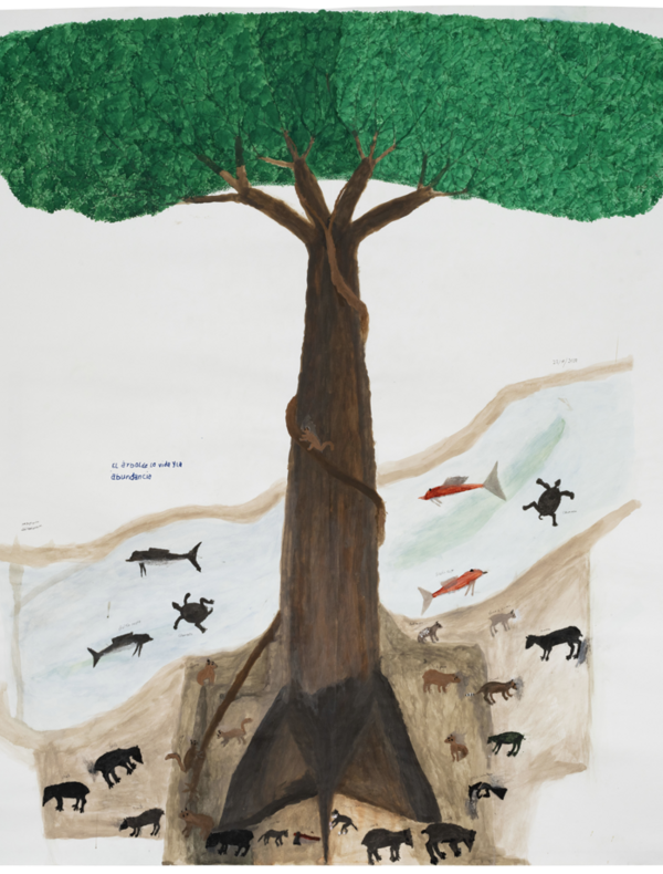 Abel Rodríguez, A árvore da vida e da abundância [The Tree of Life and Abundance], 2022. MASP collection