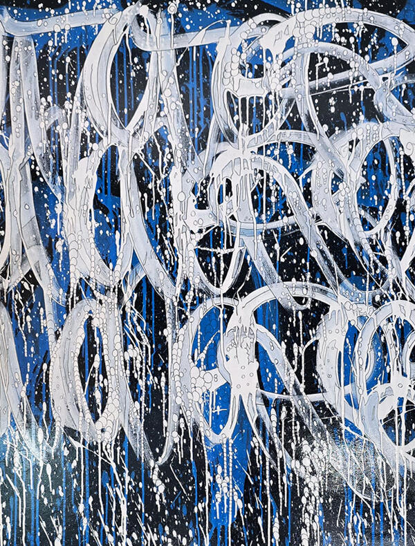 Exposition JonOne - La Maison Intime - Galerie Brugier-Rigail