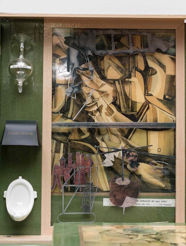 Marcel Duchamp, Boîte-en-Valise, 1935-41 (fac-símile) [Photo: Raphaela Campano]