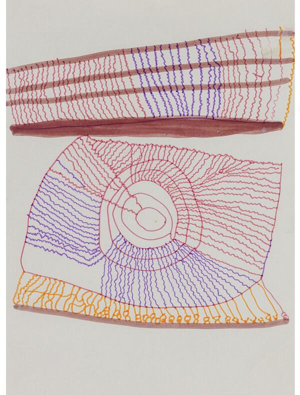 Taniki Yanomami, Untitled, 1978, Bruce Albert Collection, Montevideo. Photo: Filipe Berndt