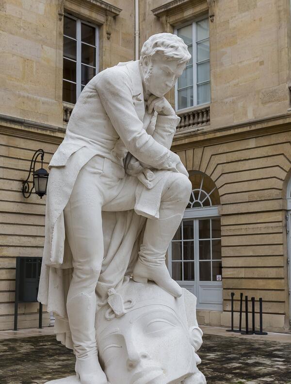Frédéric-Auguste Bartholdi, Champollion, 1875, Centre national des arts plastiques