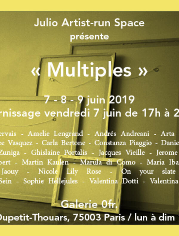 exposition collective "Multiples" 2019