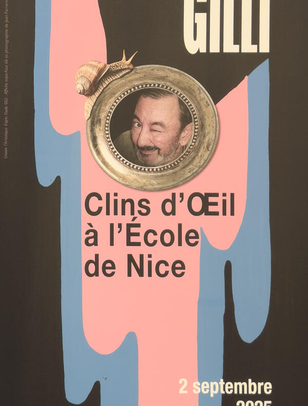 Affiche exposition Gilli L'Artistique