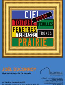 Joel Ducorroy 40 années de vie plaquee