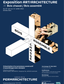 Affiche Bois chassé / Bois assemblé