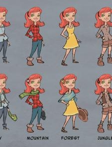 Recherche personnage