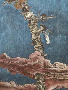 The last tree
Yang Jiechang (né en 1956), 2021, Encre et couleurs minérales sur soie montée sur toile Courtesy de l'artiste et de la Galerie Jeanne Bucher Jaeger