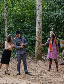 Bárbara Wagner & Benjamin de Burca, Fala da Terra (2022), still, with the participation of Coletivo Banzeiros, courtesy of the artists and Fortes D'Aloia & Gabriel