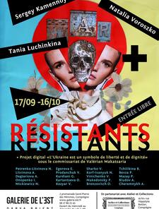 Expotion "Résistants" des artistes ukrainiens