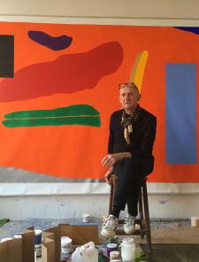 Philippe Van Snick dans son atelier